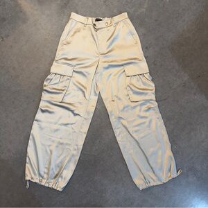 Banana Republic Satin-Like Balloon Cargos